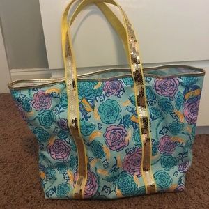 Lilly Pulitzer Alpha Xi Delta tote